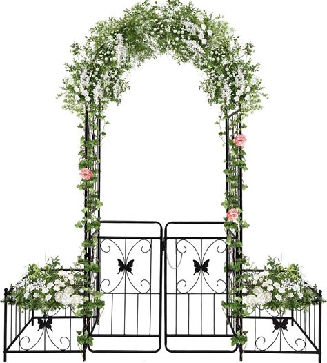 Arche De Jardin Avec Banc Robuste Peut Supporter Kg Arche De