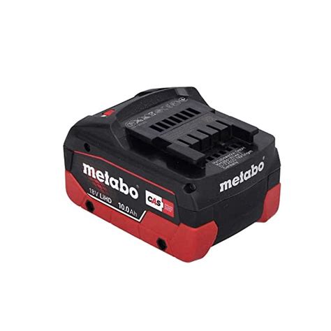 Metabo 625549000 18v Lihd 100ah Li Ion Battery Pack Dvs Power Tools