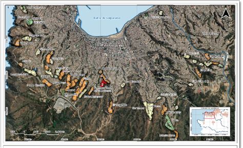 Clasificación de la amenaza de incendio forestal alrededor de los