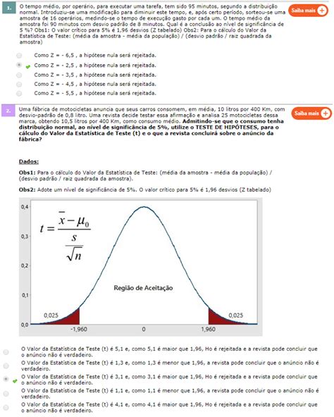 Exercícios Aula 10 Estatística Aplicada