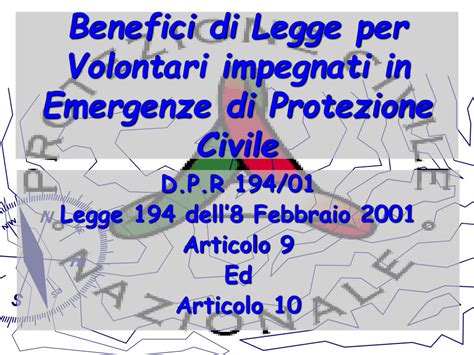 Ppt La Protezione Civile Italiana Powerpoint Presentation Free