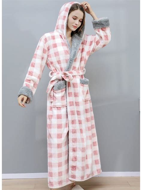 Robe De Chambre Carreaux Femme Mes Doux Habits