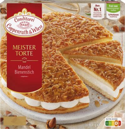 Mandel Bienenstich Torte G Coppenrath Wiese