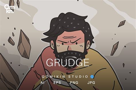 Grudge | Illustrations ~ Creative Market