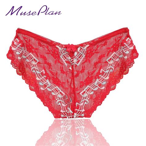 Hot Sale Plus Size Women Underwear Briefs Lace Seamless String Cotton