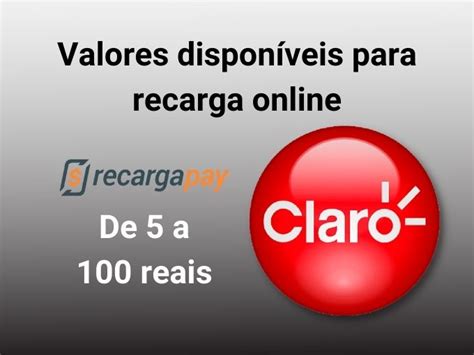 Sos Recarga Claro Valores 5 10 15 E 20 Reais Quanto Vão Cobrar