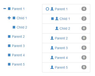 Bootstrap Tree View JQuery Plugins