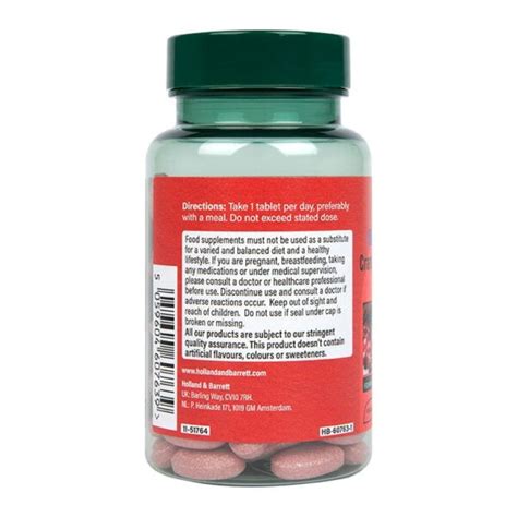 Holland Barrett High Strength Cranberry Extract 400mg 90 Tablets