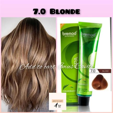 Blonde Bremod Permanent Hair Color With Oxidizing Lazada Ph