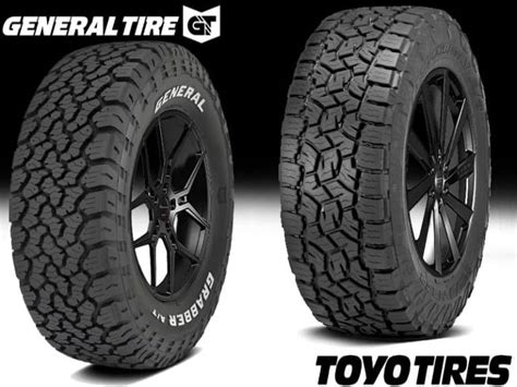 General Grabber ATX Vs Toyo Open Country AT3