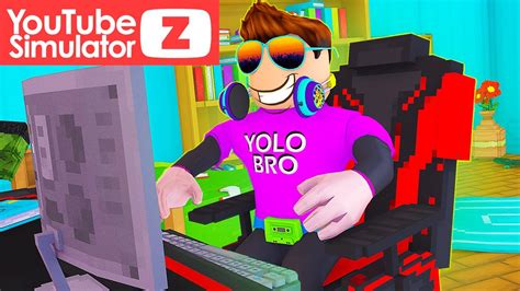 СОЗДАЛ НОВЫЙ КАНАЛ В YOUTUBE SIMULATOR Z В РОБЛОКС ROBLOX YouTube