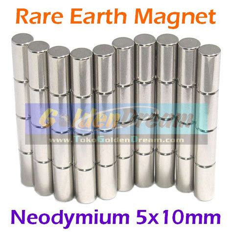 Jual Strong Magnet Neodymium X Mm Silinder Dia Tbl Mm N Disc