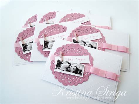 Мастерская Кристины Стриги: Детские пригласительные на 1 годик