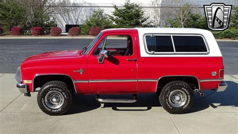 1986 Chevrolet K5 Blazer Vin 1g8ek18h4gf123236 Classic Com