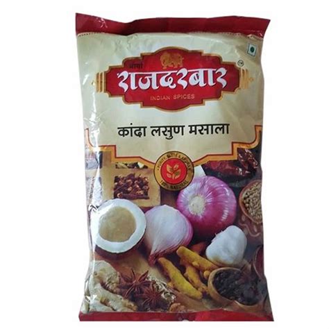 Rajdarbaar Kanda Lasoon Masala Packaging Size Gm Packet At Rs