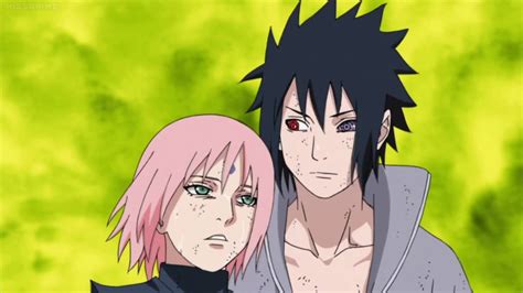 Sakura And Sasuke Romantic Scene Naruto Shippuden Episode 470 YouTube