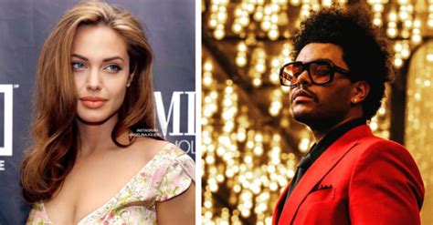 Angelina Jolie And The Weeknd Stepped Out Together And The Internet Is ...