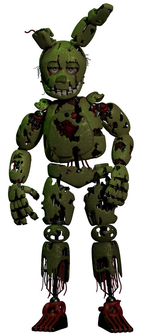 Springtrap V4 By A1234agamer On Deviantart