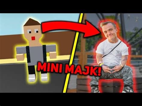 Mini Majk W Roblox Kto Lepiej Zbuduje Youtubera Wygrywa Robux