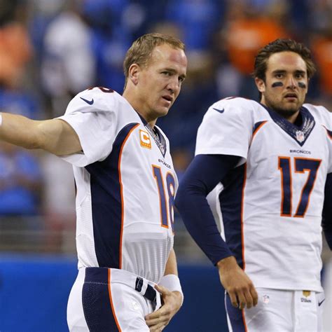 Peyton Manning Named Broncos' Starting QB for 2016 AFC Divisional Round ...