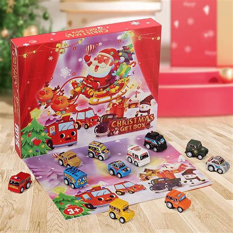 Deagia Arrival Clearance Christmas Countdown Calendar Plastic