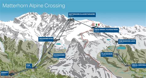 Zermatt Inaugure La Liaison Directe Entre La Suisse Et L Italie