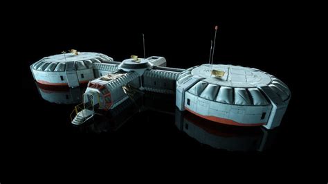 Lunar Base - Premium 3D Assets | KitBash3D