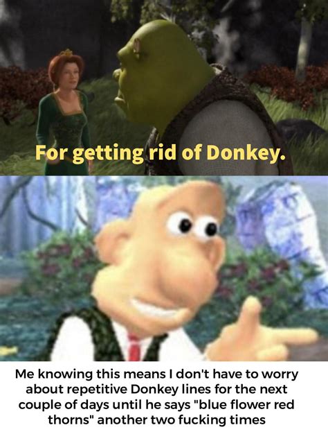 Making A Meme From Every Line In Shrek 2001 Day 511 R Shrekmemes