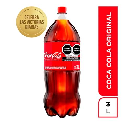 Refresco Coca Cola Botella De 3 L Walmart