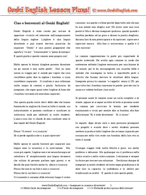 PDF Lesson Plans Book Italian DOKUMEN TIPS