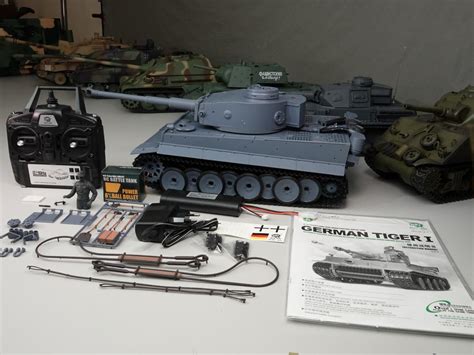 Heng Long 116th German Tiger I Radio Control Rc Tank Version 7 Howes