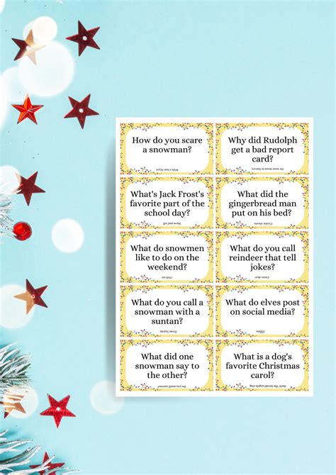 Christmas Riddles Printable Christmas Riddles Lunchbox Riddles Lunchbox ...