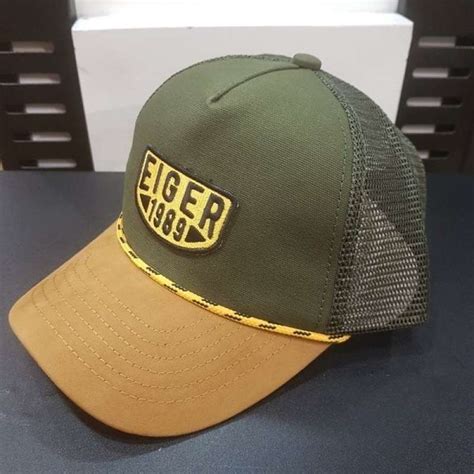 Jual Eiger Topi Nativo Trucker Caps Olive M L Di Seller Otdor