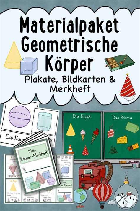 Geometrische K Rper Materialpaket Unterrichtsmaterial Im Fach