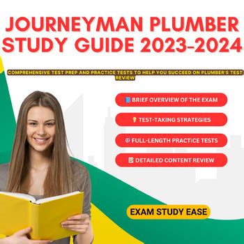 Journeyman Plumber Study Guide Plumber S Test Review Tpt