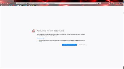 Po Czenie Nie Jest Bezpieczne Firefox Kaspersky Windows Windows