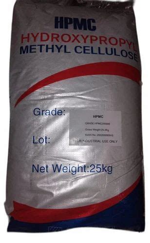 Hpmc Hydroxypropyl Methyl Cellulose At Rs Kg Mumbai Id