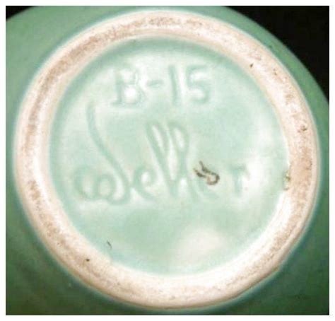 Weller Pottery Marks Identification Antique Pottery Marks Slideshow