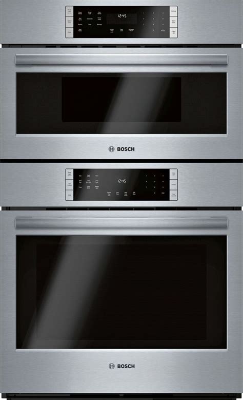 Bosch 800 Series 30" Oven/Microwave Combination Electric Wall Oven ...