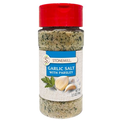 Aldi Stonemill Garlic Salt With Parsley Same Day Delivery Or Pickup Aldi