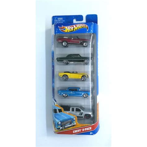 Hot Wheels Chevy 5 Pack Chevy Silverado Shopee Malaysia