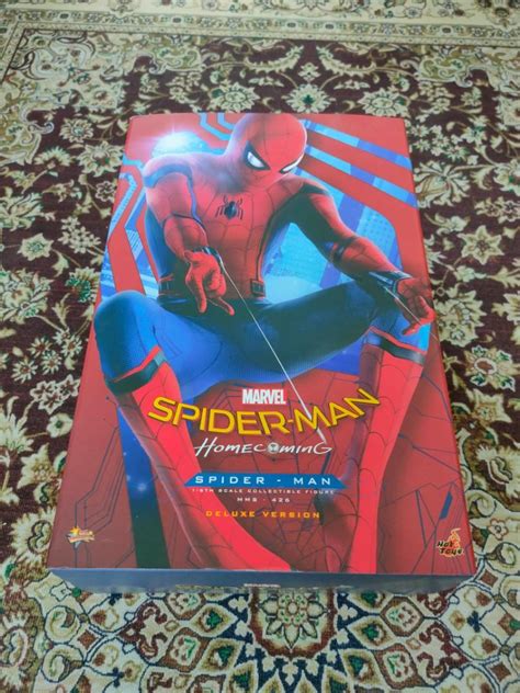 HOT TOYS SPIDER MAN HOMECOMING DELUXE VERSION BIB Hobbies Toys Toys