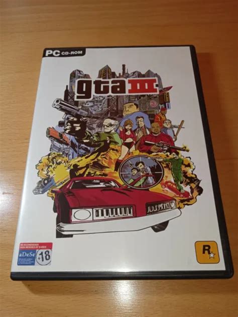 Gta Iii Grand Theft Auto Iii Pc Completo Con Manual Y Mapa Poster