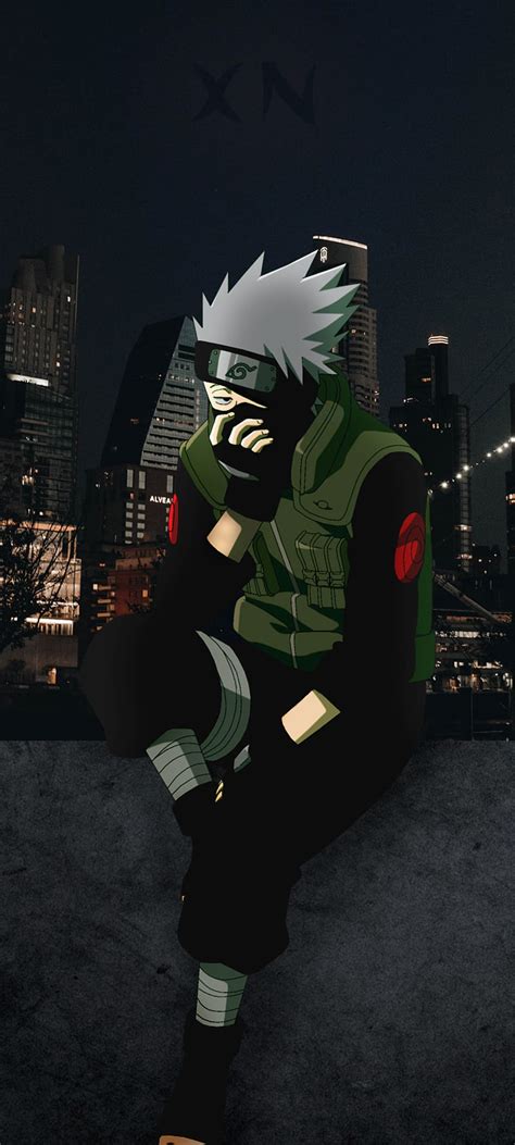 Kakashi Hatake City Aesthetic Anime Animeedit Chill Naruto Naruto