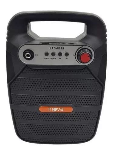 Altavoz portátil Bluetooth FM Inova Rad 8658 MercadoLibre