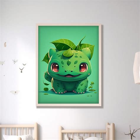 Pokemons Poster Prints Gen 1 Characters Pokemon Print - Etsy