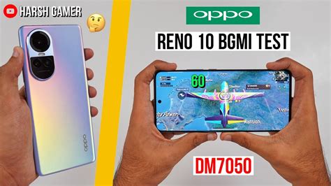 OPPO Reno 10 5G Pubg Test With FPS Meter Heating And Battery Test