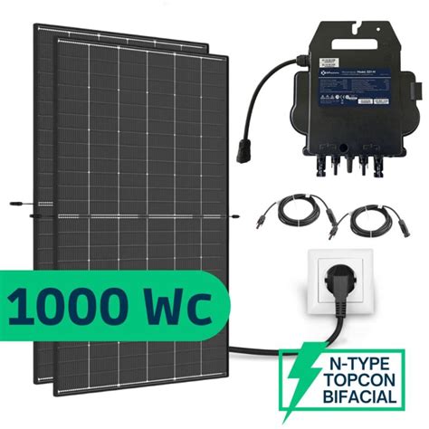 Kit Solaire Plug And Play Wc Biverre Et Bifacial Suivi De