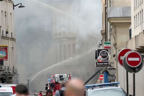 Paris Explosion Caused By Suspected Gas Leak Injures Dozens Damages