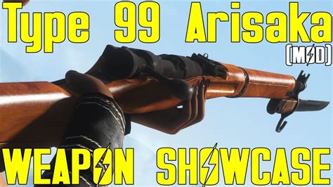 Fallout 4 Type 99 Arisaka Rifle Weapon Mod Showcase YouTube